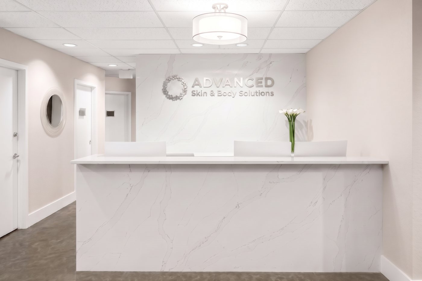 Advanced Skin & Body Solutions reception